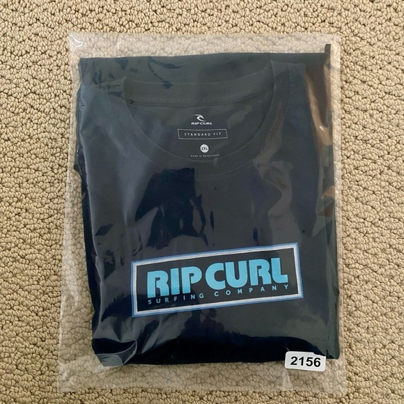 RIP CURL Surfing Co Tee Shirt Men 2XL Standard Fit - Picture 5 of 5